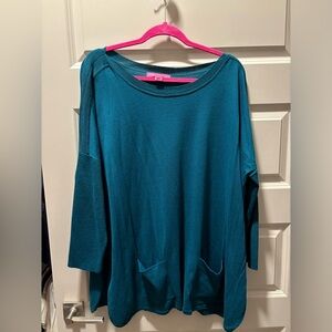 Lilly Pulitzer Turquoise Light Sweater